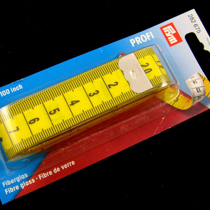 Extra Long Tape Measure Fiberglass Professional Tailoring by Prym 100" 254cm - ThreadandTrimmings
