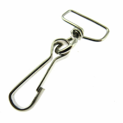 Metal Dog Hooks 30mm 10pcs For Dog Leads and Attaching Straps to Bags - ThreadandTrimmings