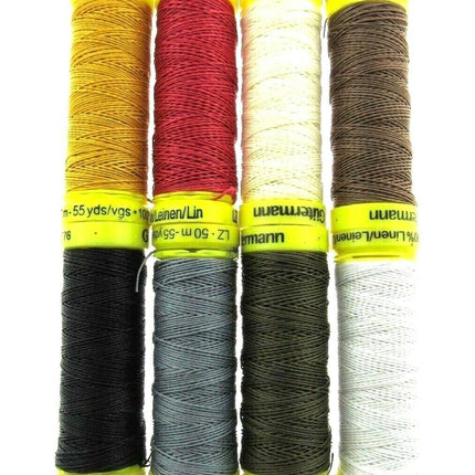 ** 50m GUTERMANN STRONG LINEN THREAD / HAND / MACHINE SEWING / UPHOLSTERY - ThreadandTrimmings