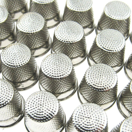 ** CLOSED END DRESSMAKERS THIMBLES - 7 Sizes - (14mm to 18.5mm) - ThreadandTrimmings