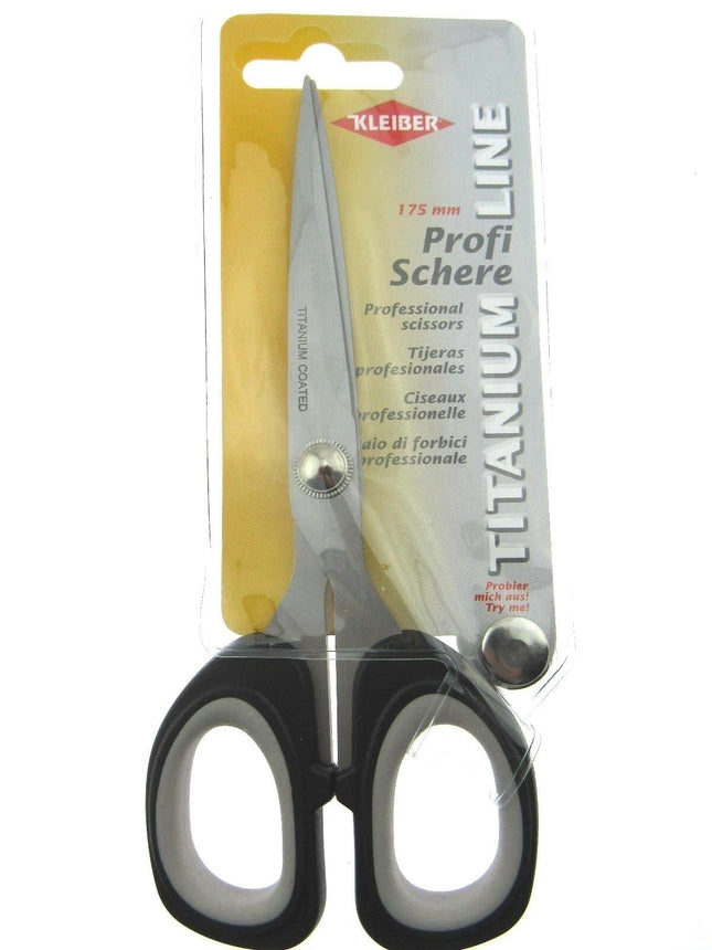 175mm KLEIBER PROFESSIONAL and SHARP-ABLE TITANIUM SCISSORS - ThreadandTrimmings