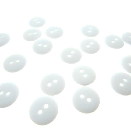 Round Smarty Style Domed Buttons / Sew Through - 10 Super Cute Crafting Buttons - ThreadandTrimmings