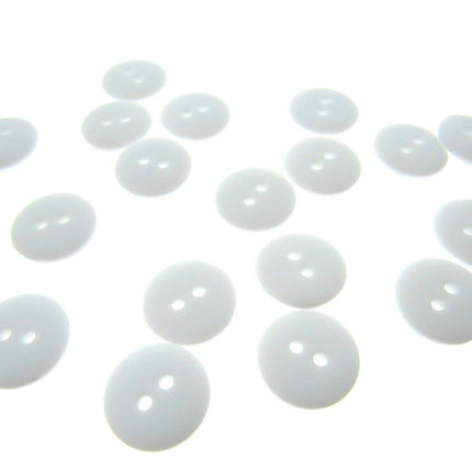 Round Smarty Style Domed Buttons / Sew Through - 10 Super Cute Crafting Buttons - ThreadandTrimmings