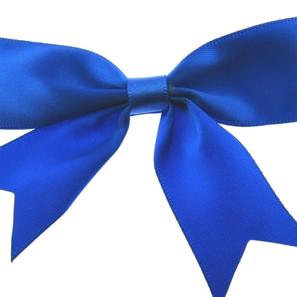 Large Satin Ribbon Bows 8.5cm Wide Ideal for Wedding or Table Decorations - ThreadandTrimmings