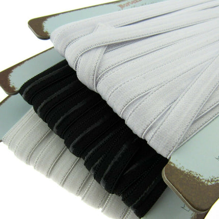 Non Slip Garment Elastic with Silicon Grip for BRA & LINGERIE SOLUTIONS 10mm - ThreadandTrimmings