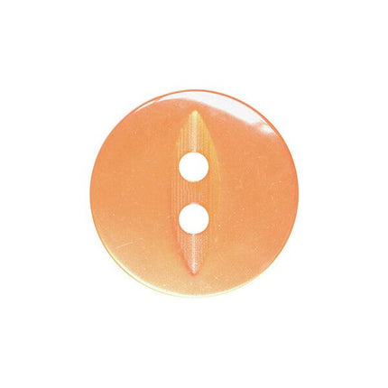 Round Fish Eye Sew Through Buttons For Baby Wear - Small Size 18 / 11.5mm - ThreadandTrimmings