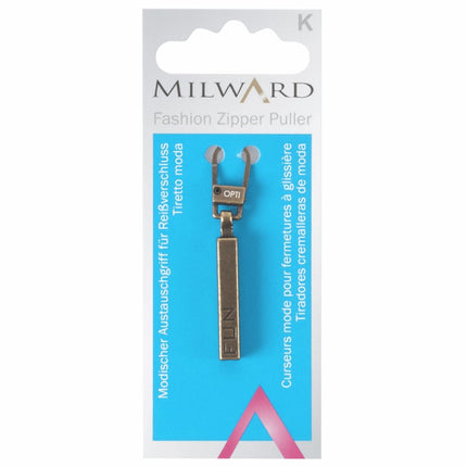 ZIPPER PULLERS by MILWARD FASHIONS (A COATS COMPANY) - ThreadandTrimmings