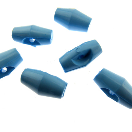 Baby Toggle Buttons Plastic 19mm 10pcs Choose From 18 Colours 19mm CT1 - ThreadandTrimmings