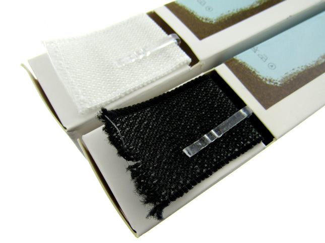 Non Roll Elastic Anti Roll Elastic | Peterstretch | 25mm 32mm | Black | White - ThreadandTrimmings