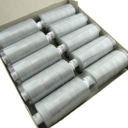 Coats Moon Sewing Thread 10 Reel Boxes Choose From 40 Colours 1000 Yards - ThreadandTrimmings