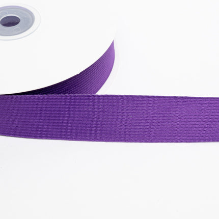 Bright Flat Woven Elastic 25mm Wide 21 Bright Colours & 5 Lengths Available - ThreadandTrimmings