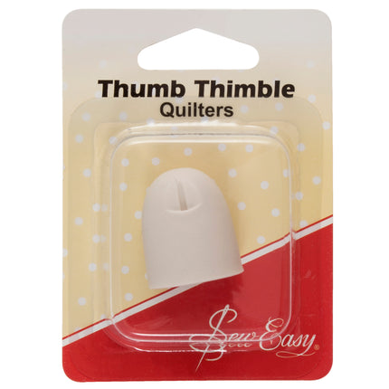 Quilters Thumb Thimble Sew Easy Ergonomic Thumb Thimble Gives Pushing Power - ThreadandTrimmings