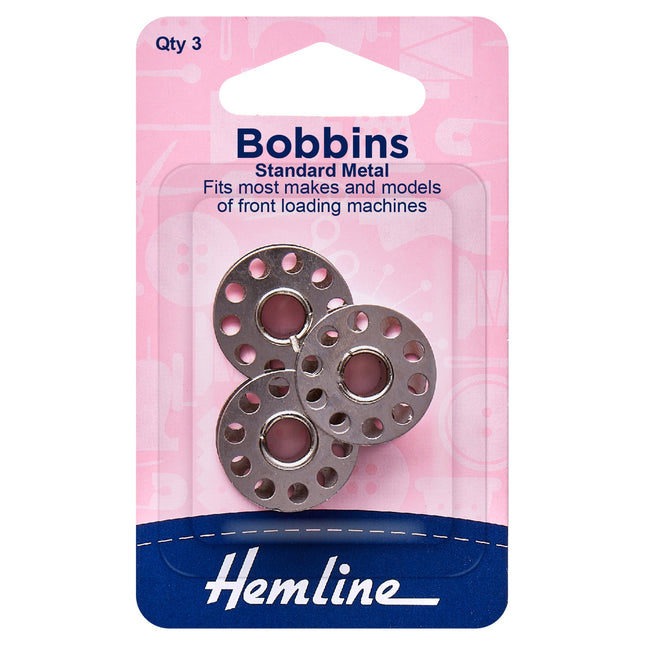 Standard Metal Bobbin Type 15K - Fits Most Models Front or Side Loading Type