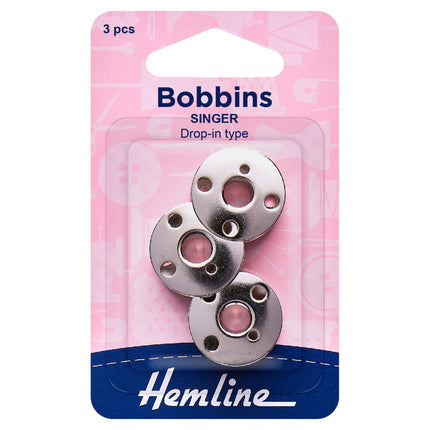 Singer Bobbins Class 66k - Drop In / Top Loading Type by Hemline 120.07 - ThreadandTrimmings