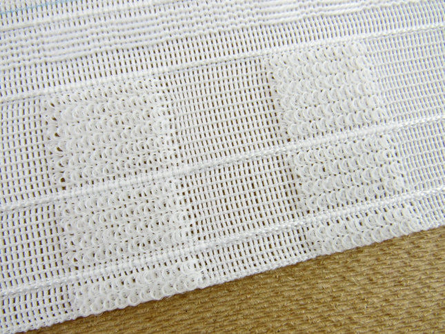 Curtain Pencil Pleat Tape with Touch and Close - 70mm Wide - Pocket Line - Picca