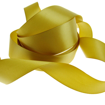 Double Sided Satin Polyester Ribbon Woven Edge 10mm - Choice of 27 Colours - ThreadandTrimmings