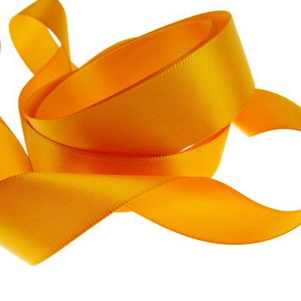 Double Sided Satin Polyester Ribbon - 38mm (1.5") - with Woven Edge 27 Colours
