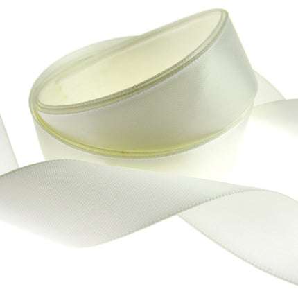 Double Sided Satin Polyester Ribbon - 15mm - Woven Edge - 27 Colours - ThreadandTrimmings