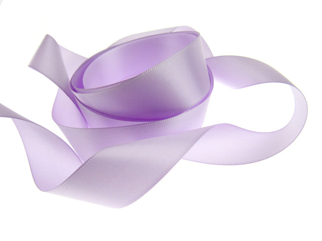 Double Sided Satin Polyester Ribbon - 15mm - Woven Edge - 27 Colours - ThreadandTrimmings