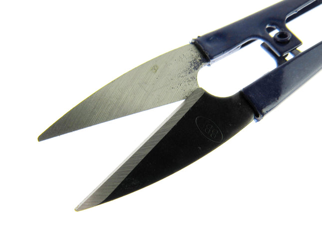 Spring Action Thread Snips - Metal Sewing Scissor Snips - 32mm Blade - ThreadandTrimmings
