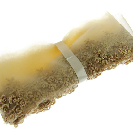 Lace Bundles - 3m Bundles - Straight Flat Lace Trimmings - ThreadandTrimmings