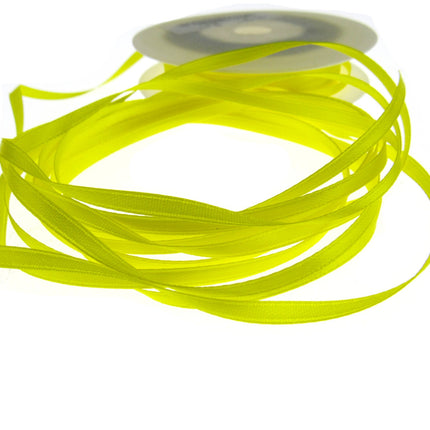 Thin Satin Ribbon - 10 Meter Lengths - Big Colour Range -3mm Double Faced Ribbon - ThreadandTrimmings