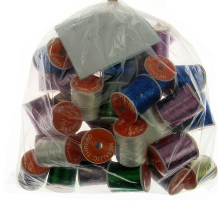 Metallic Embroidery Thread - Job Lot Clearance - Budget Metallic Thread - 2 Lots - ThreadandTrimmings