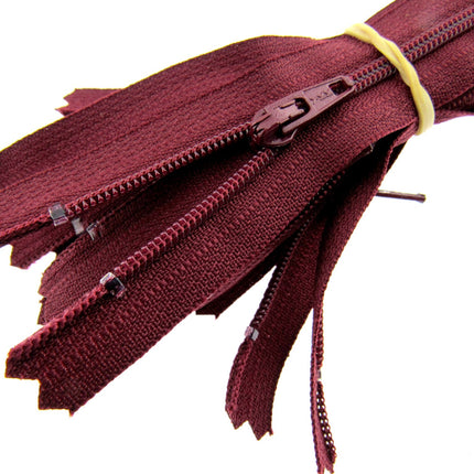 YKK Nylon Closed End Dress Cushion Zips 5 x 12", 14" or 16" High Quality Zip - ThreadandTrimmings