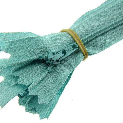 YKK Nylon Zips Closed End Autolock Zips 12", 14" & 16" Choose From 32 Colours - ThreadandTrimmings