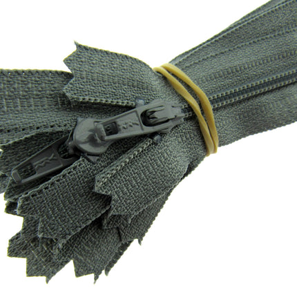 YKK Nylon Closed End Dress Cushion Zips 5 x 12", 14" or 16" High Quality Zip - ThreadandTrimmings