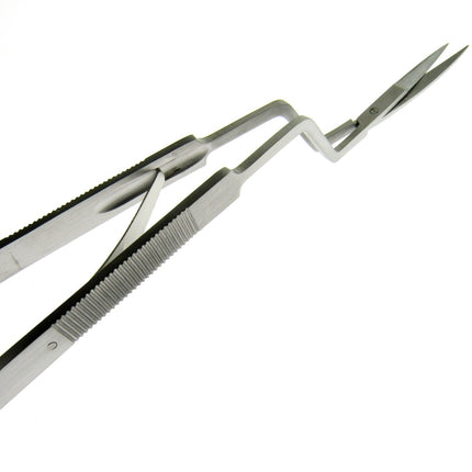 Scissors with Spring Action & Bent Neck & Curved Blade DCH17