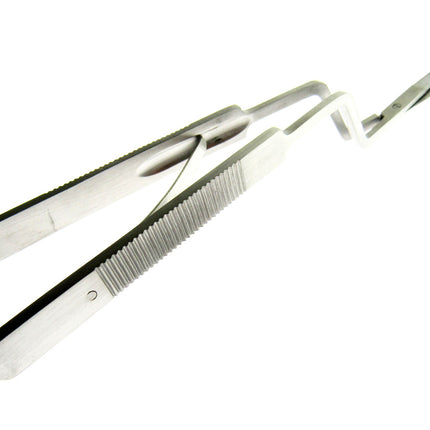 Scissors with Spring Action & Bent Neck & Curved Blade DCH17