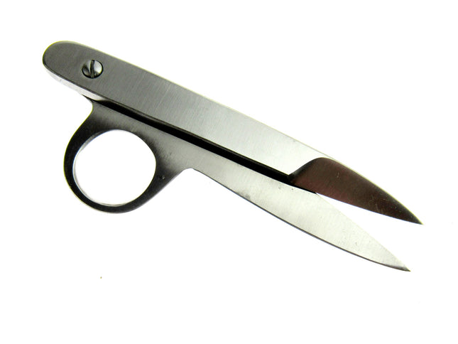 Handy Sewing Thread Snips 11.5cm/4.5" Stainless Steel Spring Loaded Scissors - ThreadandTrimmings