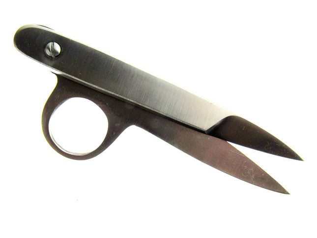 Handy Sewing Thread Snips 11.5cm/4.5" Stainless Steel Spring Loaded Scissors - ThreadandTrimmings