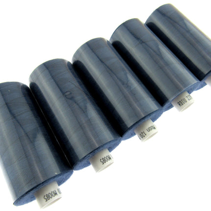 5 x 1000 YARD MOON SPUN POLYESTER SEWING THREAD - CHOOSE YOUR COLOUR - ThreadandTrimmings