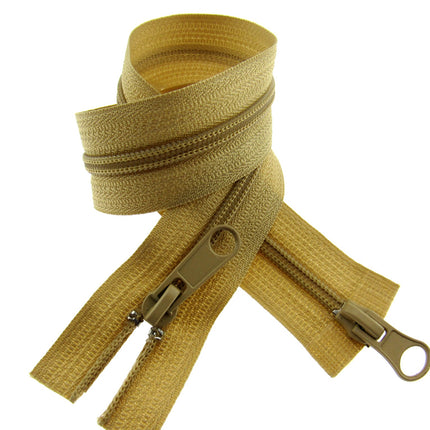 Two Way Nylon Open End Zip - 19" - (48cm) No 5 Chain - 19 Colours Available - ThreadandTrimmings