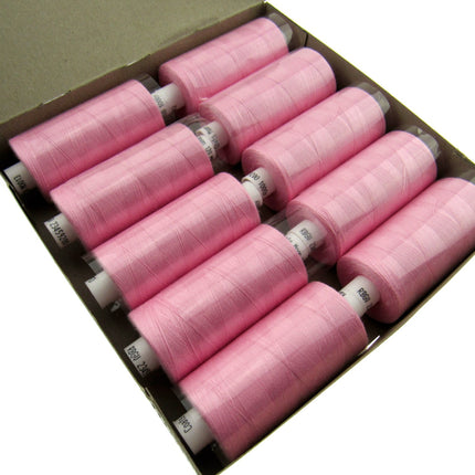 Coats Moon Sewing Thread 10 Reel Boxes Choose From 40 Colours 1000 Yards - ThreadandTrimmings