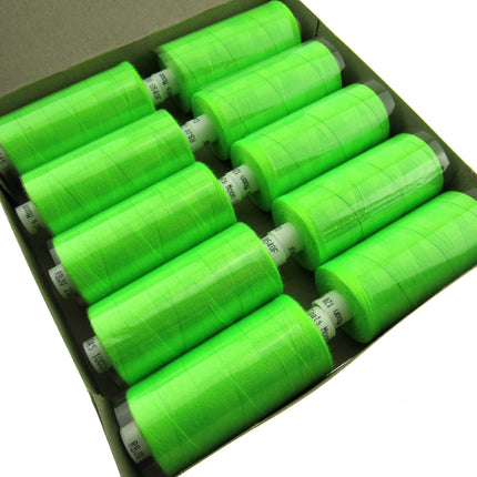 Coats Moon Sewing Thread 10 Reel Boxes Choose From 40 Colours 1000 Yards - ThreadandTrimmings