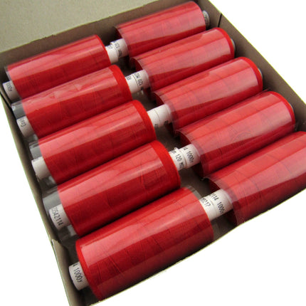 Coats Moon Sewing Thread 10 Reel Boxes Choose From 40 Colours 1000 Yards - ThreadandTrimmings