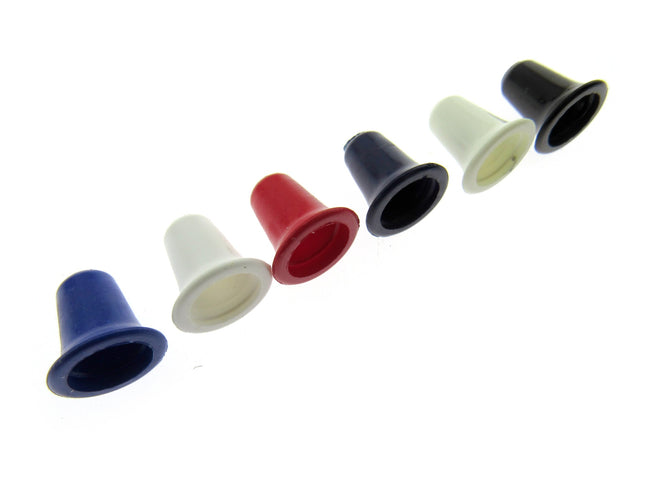 Anorak Cord Ends Bell Shaped Small 15mm 6 Colours For Cord String and Anoraks