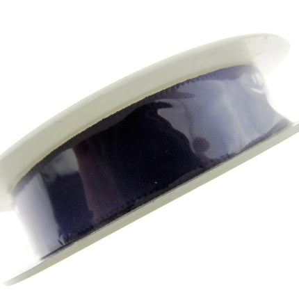 Satin Ribbon Single Sided Woven Edge - 15mm - 20 Meter Roll - ThreadandTrimmings