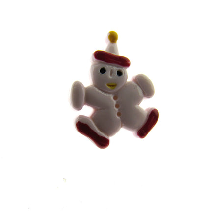 Clown Buttons Hand Painted Plastic Children's Shank Buttons Clothing 15mm CN8