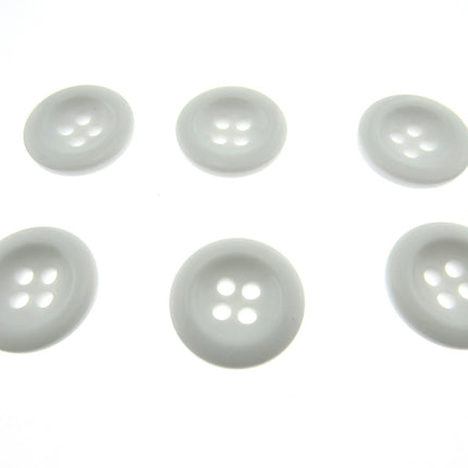 Round Trouser Buttons with Four Holes 18mm (11/16") 7 Colours Available P102 - ThreadandTrimmings