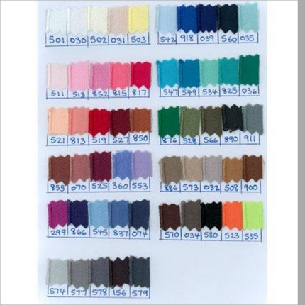 YKK Nylon Zips Closed End Autolock Zips 12", 14" & 16" Choose From 32 Colours - ThreadandTrimmings