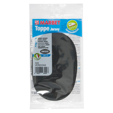 Iron on Jersey Patch Stretch Sportswear by Marbet Ideal For Knitwear Clothing - ThreadandTrimmings