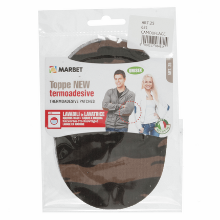 Corduroy Elbow Patches with a Velvet Feel by Marbet