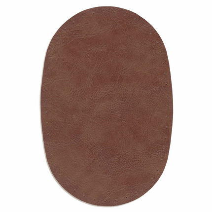 Synthetic Leather Elbow Mending Repair Patches by Marbet - Vinyl Chamois Effect - ThreadandTrimmings