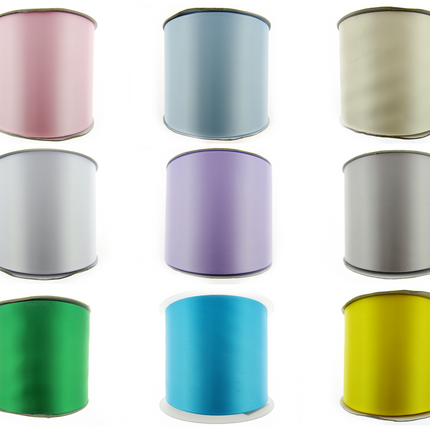 Wide Satin Sash Ribbon - Extra Wide Hen Party Sash Ribbon 2m Length 4 Inch Wide - ThreadandTrimmings