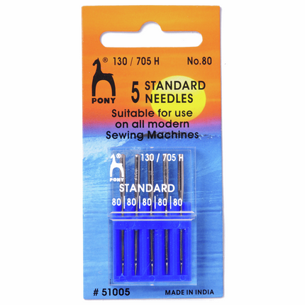Sewing Machine Needles Domestic by Pony - Stretch, Jeans, Leather, Ball Point. - ThreadandTrimmings