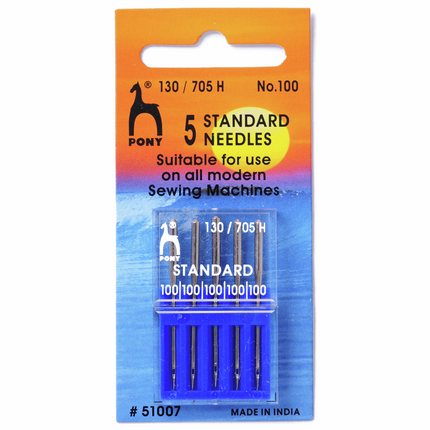 Sewing Machine Needles Domestic by Pony - Stretch, Jeans, Leather, Ball Point. - ThreadandTrimmings